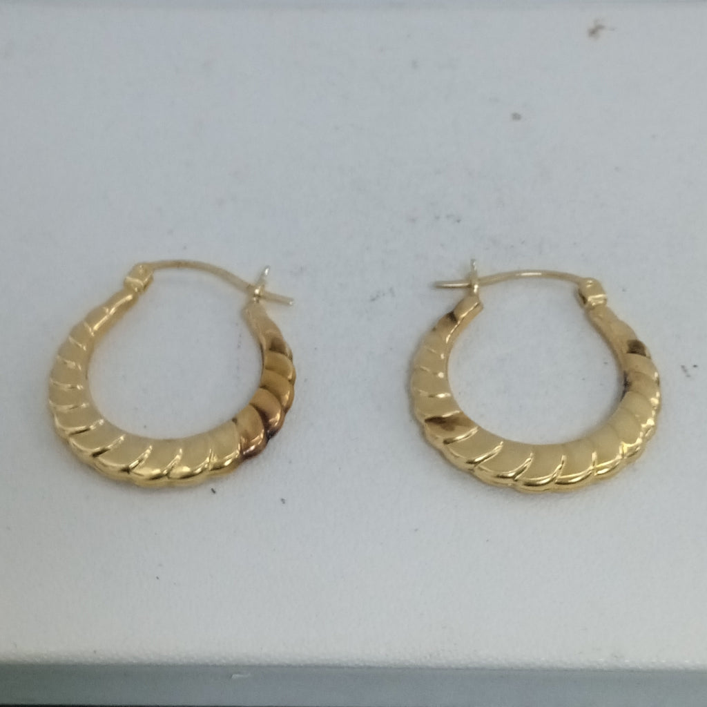 ARRACADAS PAR ORO 14 K 2,80 GRMS (SEMINUEVO)