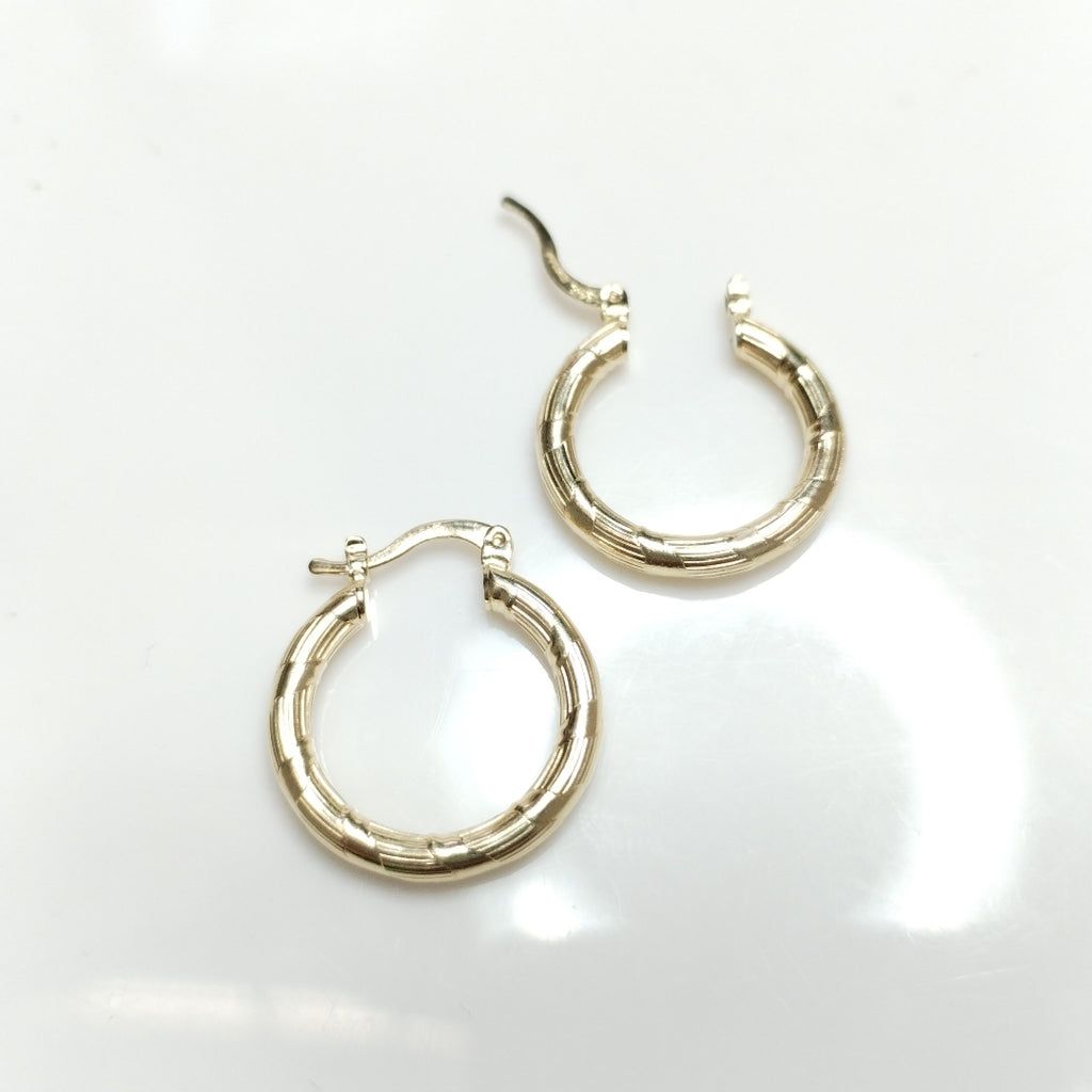 ARETES ARRACADAS 14K 2.7 GR (NUEVO)