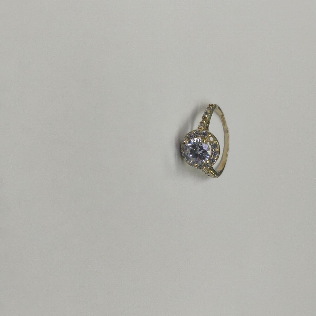 SOLITARIO ORO 14 K 2,20 GRMS (SEMINUEVO)