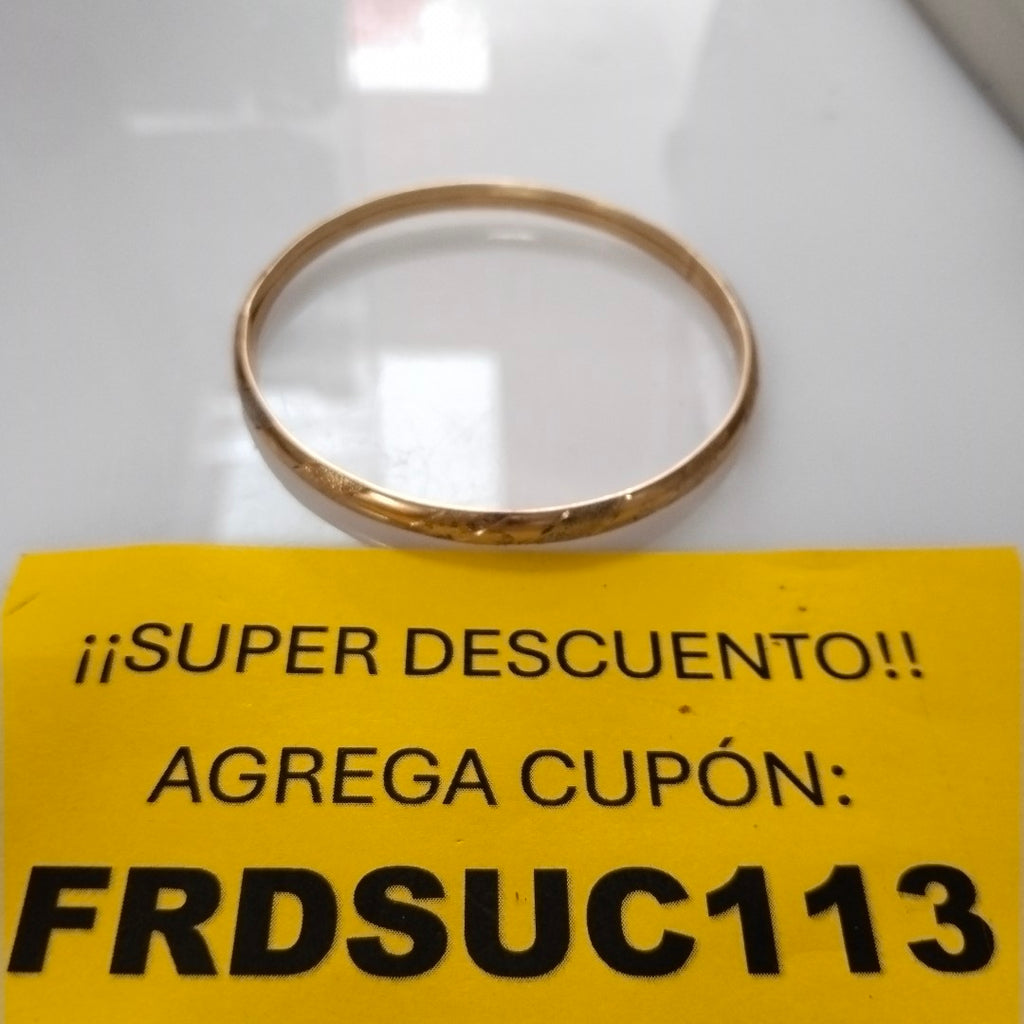 BRAZALETE ORO 10 K 6.2 GRMS (SEMINUEVO)