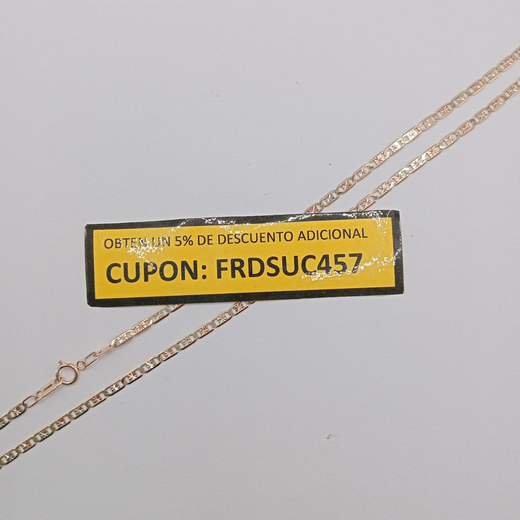 CADENA ORO 14 K 5,60 GRMS (SEMINUEVO)