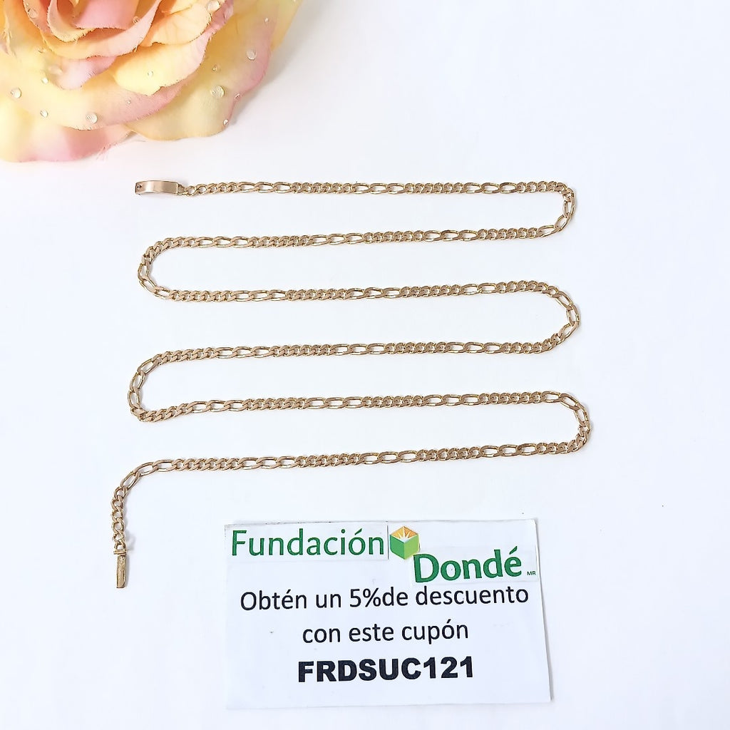 CADENA ORO 8 K 11.8 GRMS (SEMINUEVO)