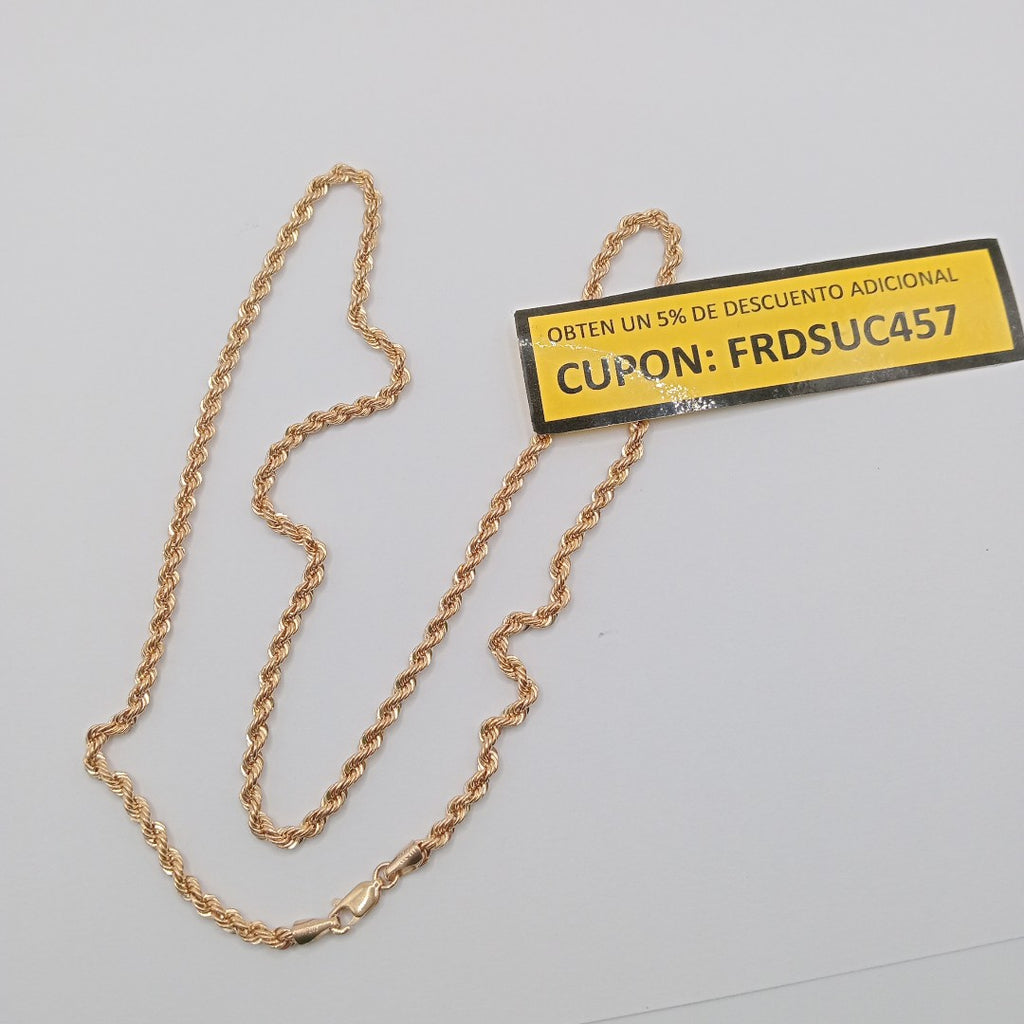 CADENA ORO 10 K 5.2 GRMS (SEMINUEVO)