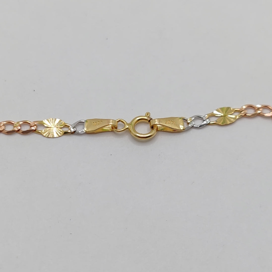PULSERA ORO 14 K 1,50 GRMS (SEMINUEVO)