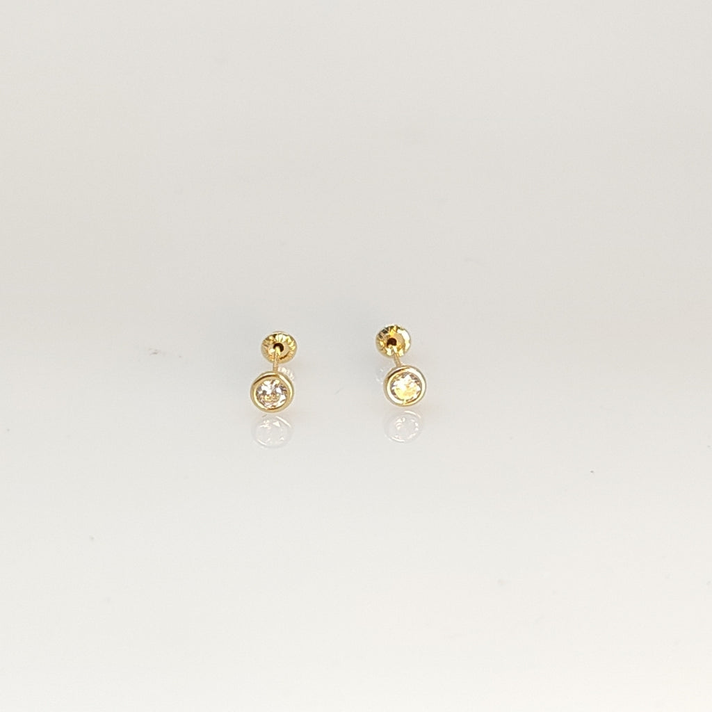 BROQUELES BROQUEL C CIRCONIA 14K 0.1501 GR (NUEVO)