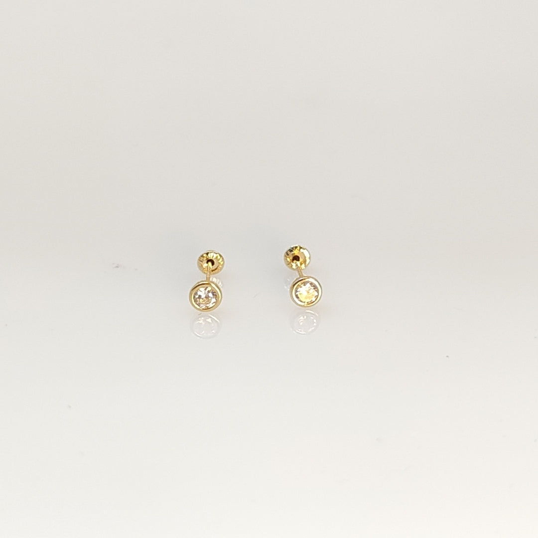 BROQUELES BROQUEL C CIRCONIA 14K 0.1501 GR (NUEVO)