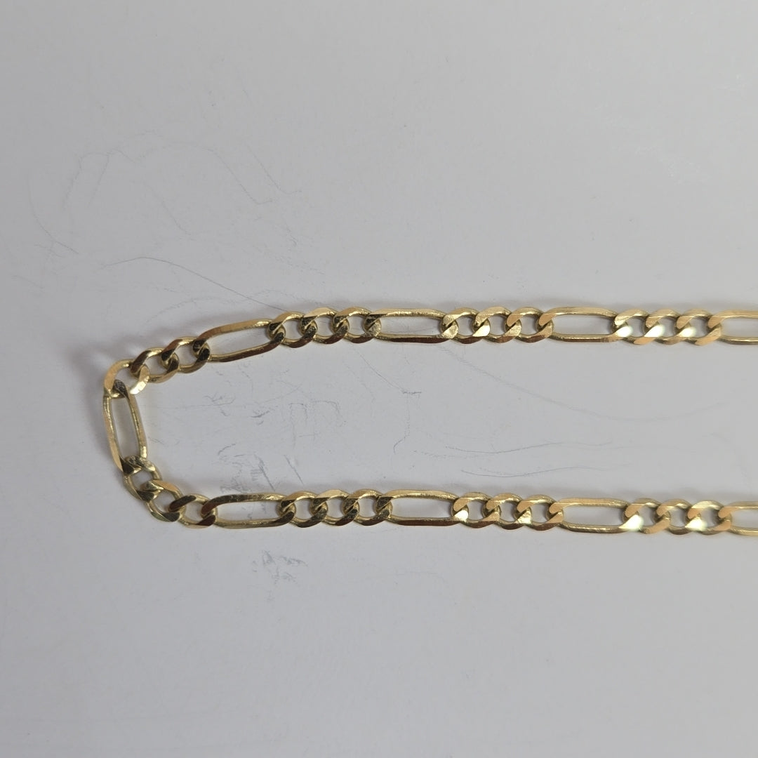 CADENA TEJIDO 3X1 14K 55 CM 5.3 GR (NUEVO)