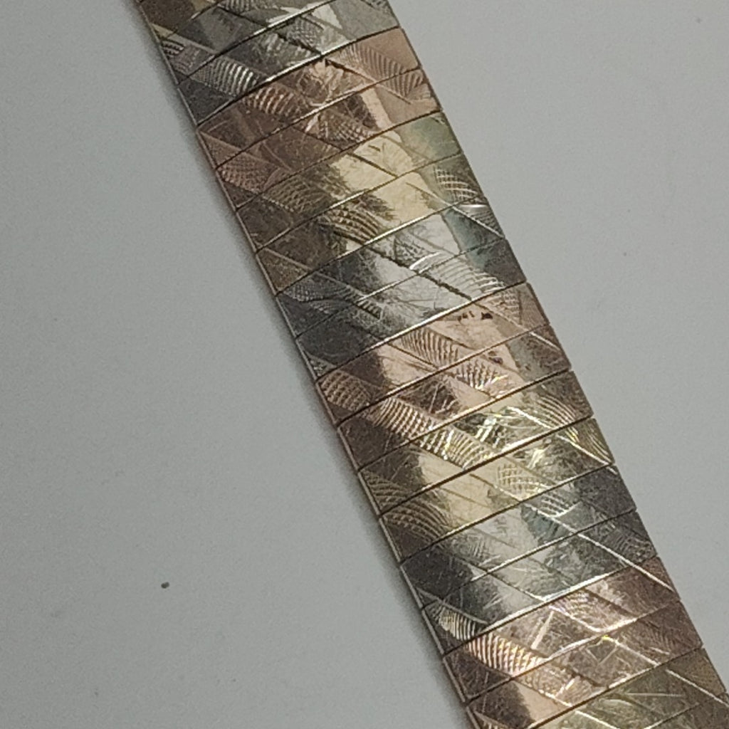 BRAZALETE ORO,ORO COMBINADO 14 K 16,00 GRMS (SEMINUEVO)