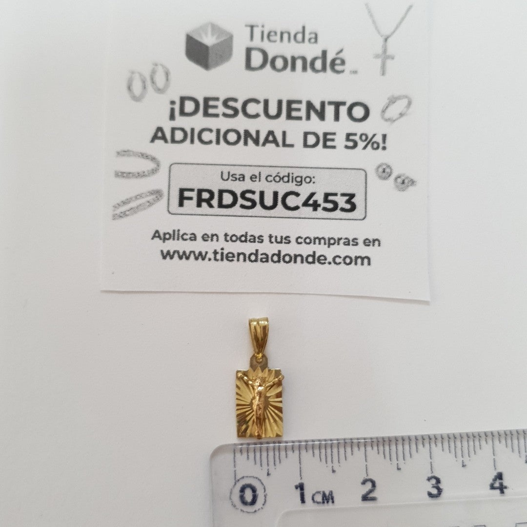 MEDALLA RELIGIOSA ORO 14 K 0,80 GRMS (SEMINUEVO)