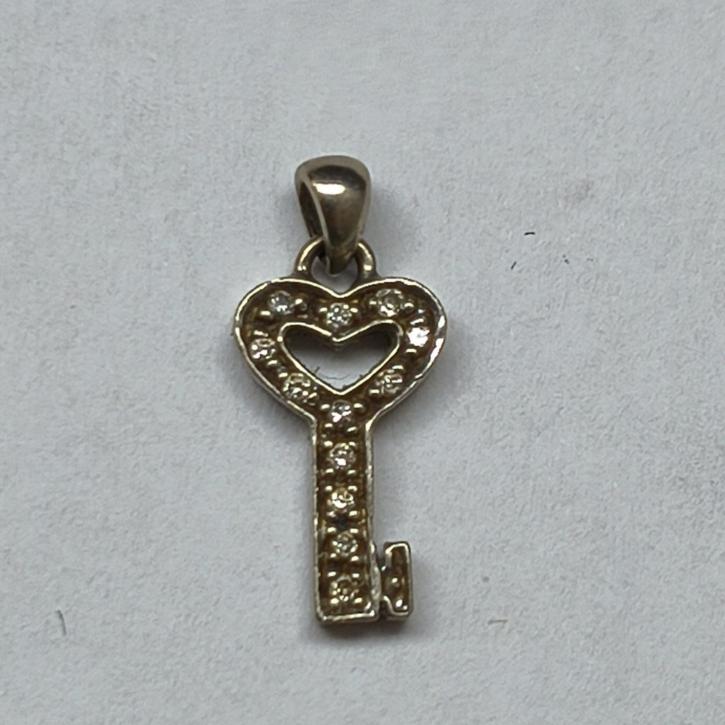 DIJE ORO BLANCO 14 K 0.8 GRMS (SEMINUEVO)