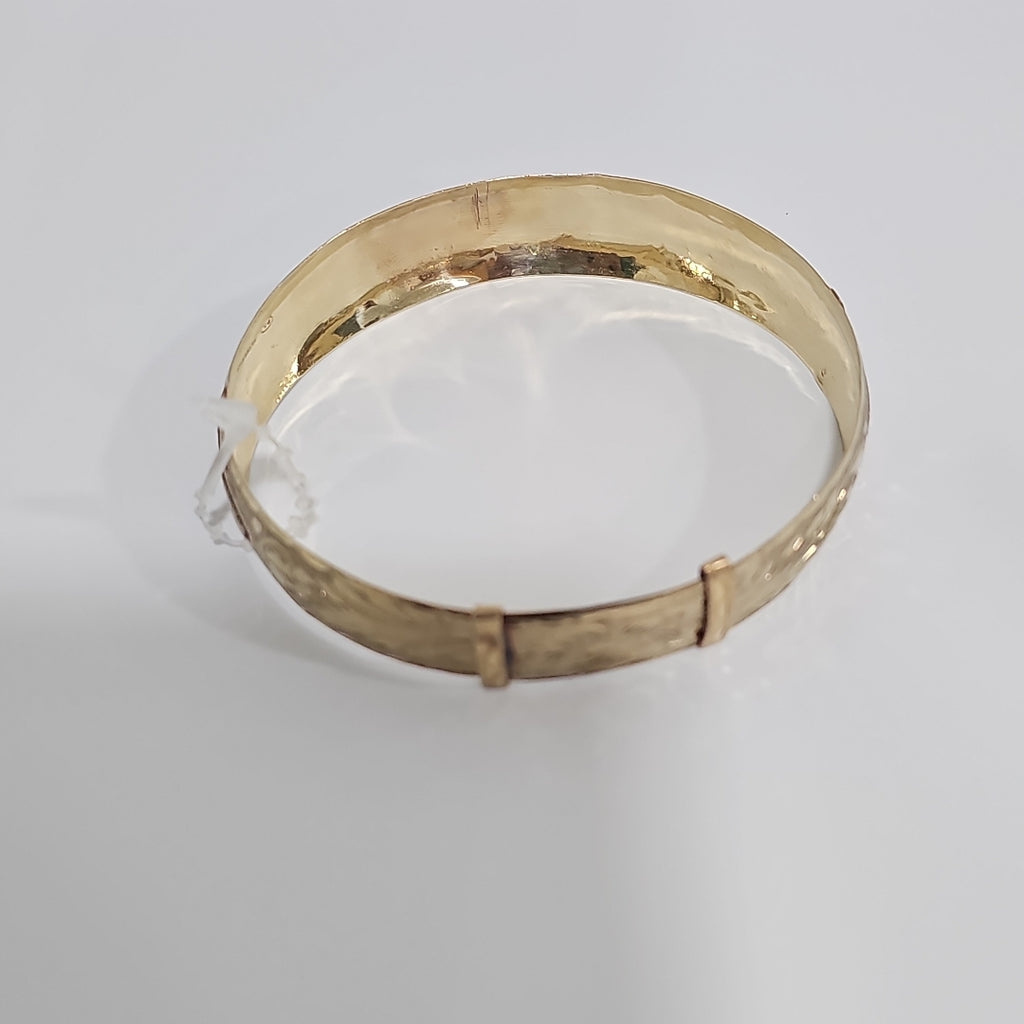 PULSERA RIGIDA ORO 10 K 11,20 GRMS (SEMINUEVO)