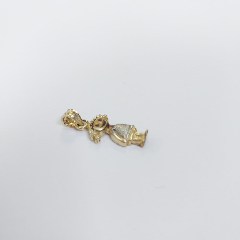DIJE ORO 14 K 0,90 GRMS (SEMINUEVO)