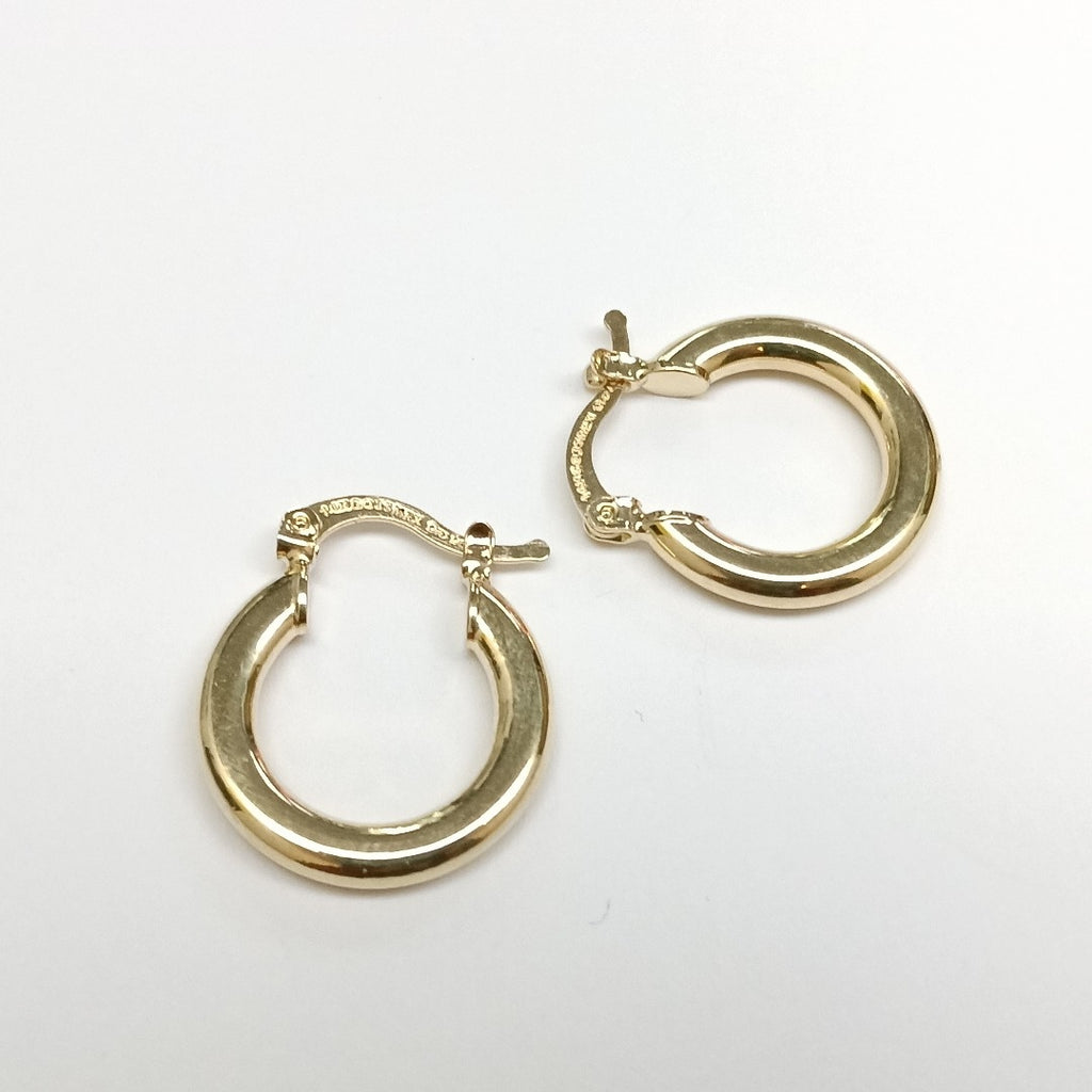 ARETES ARRACADAS 14K 1.6 GR (NUEVO)