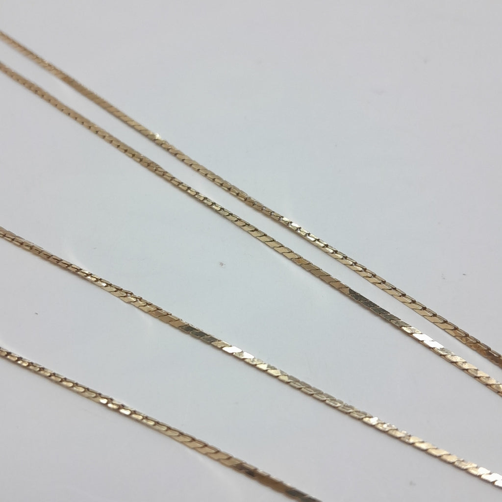 CADENA ORO 14 K 2,60 GRMS (SEMINUEVO)