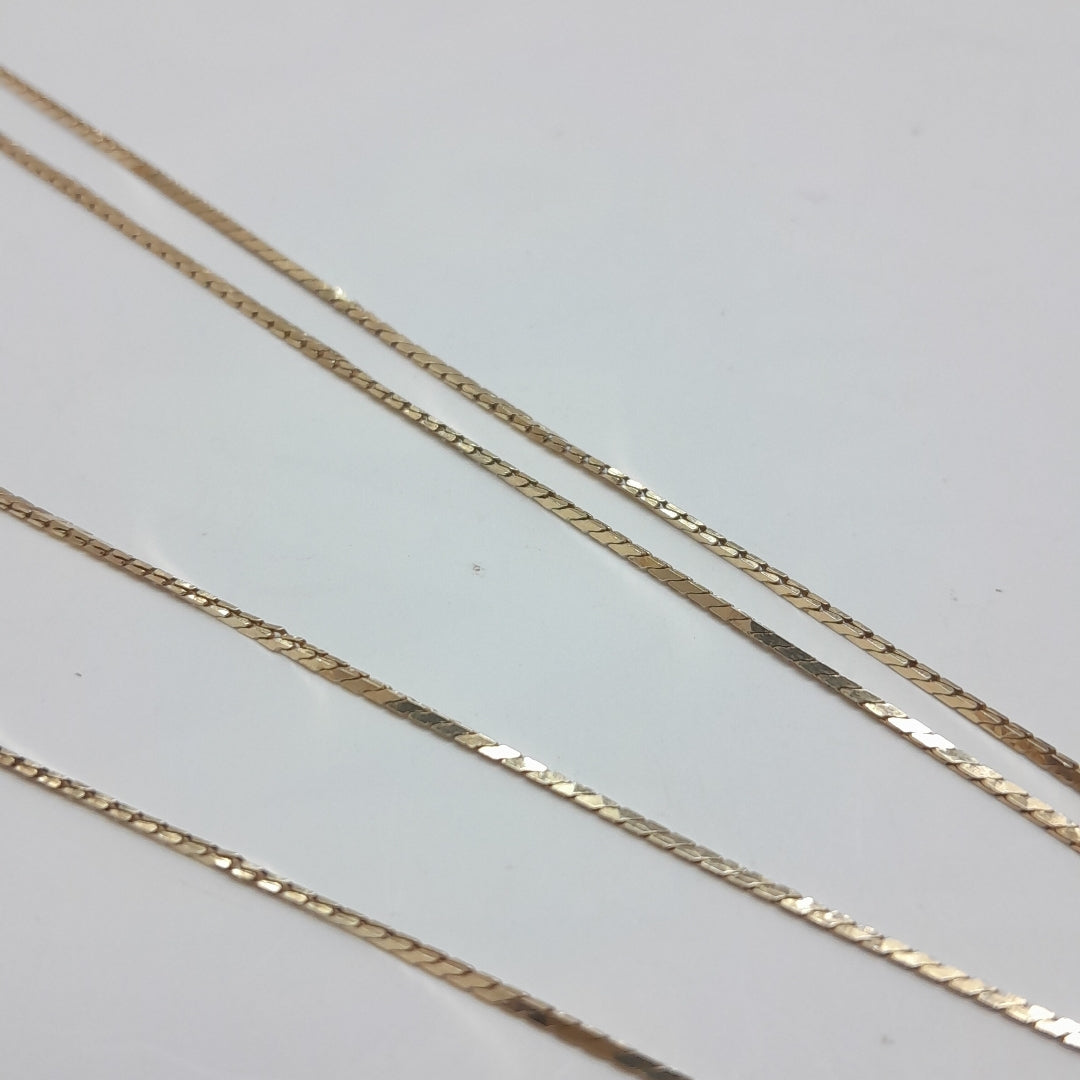 CADENA ORO 14 K 2,60 GRMS (SEMINUEVO)