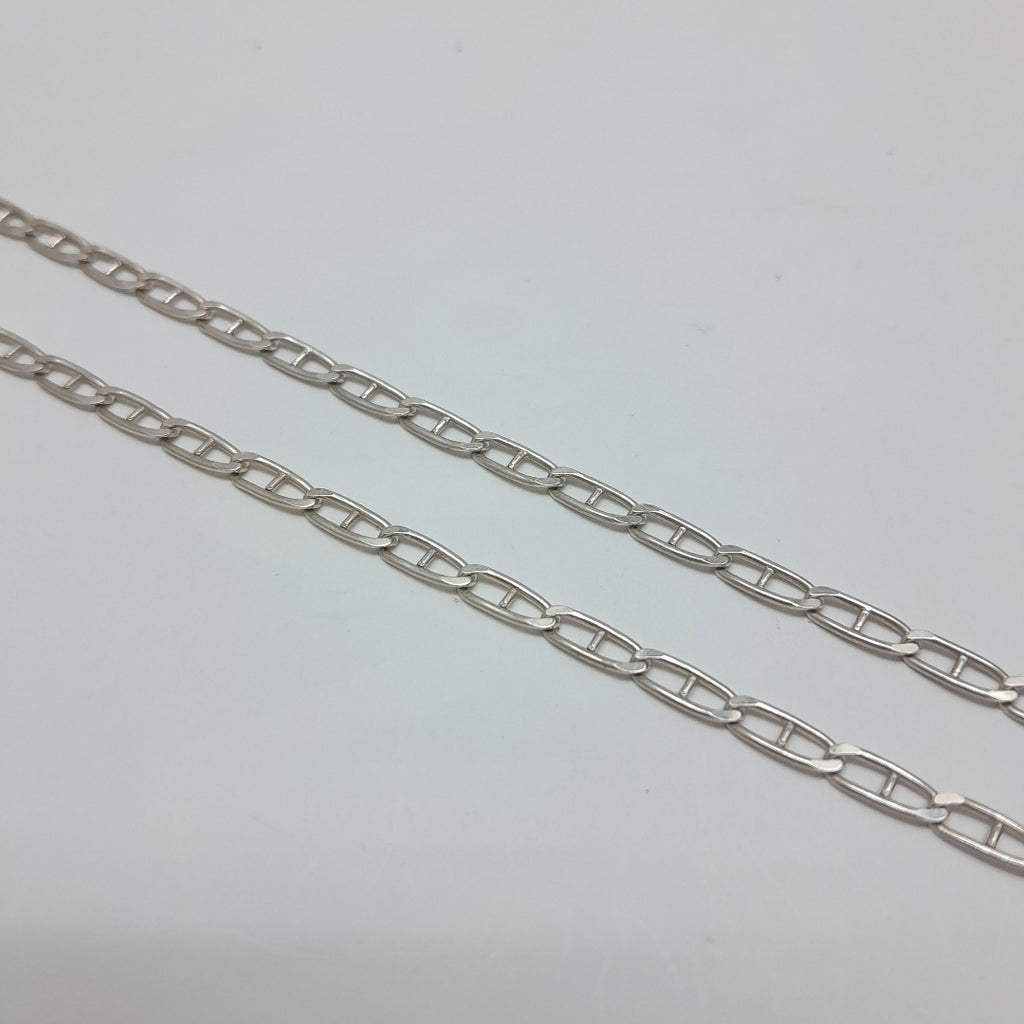CADENA, MEDALLA RELIGIOSA PLATA 12.4 GRMS (SEMINUEVO)