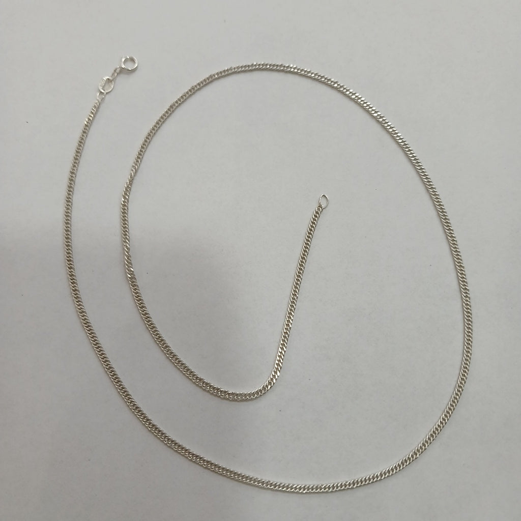 CADENA BARBADA PLATA .925 50 CM 4.22 GR (NUEVO)