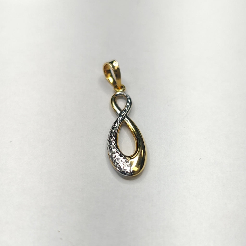 DIJE ORO COMBINADO 14 K 0,60 GRMS (SEMINUEVO)