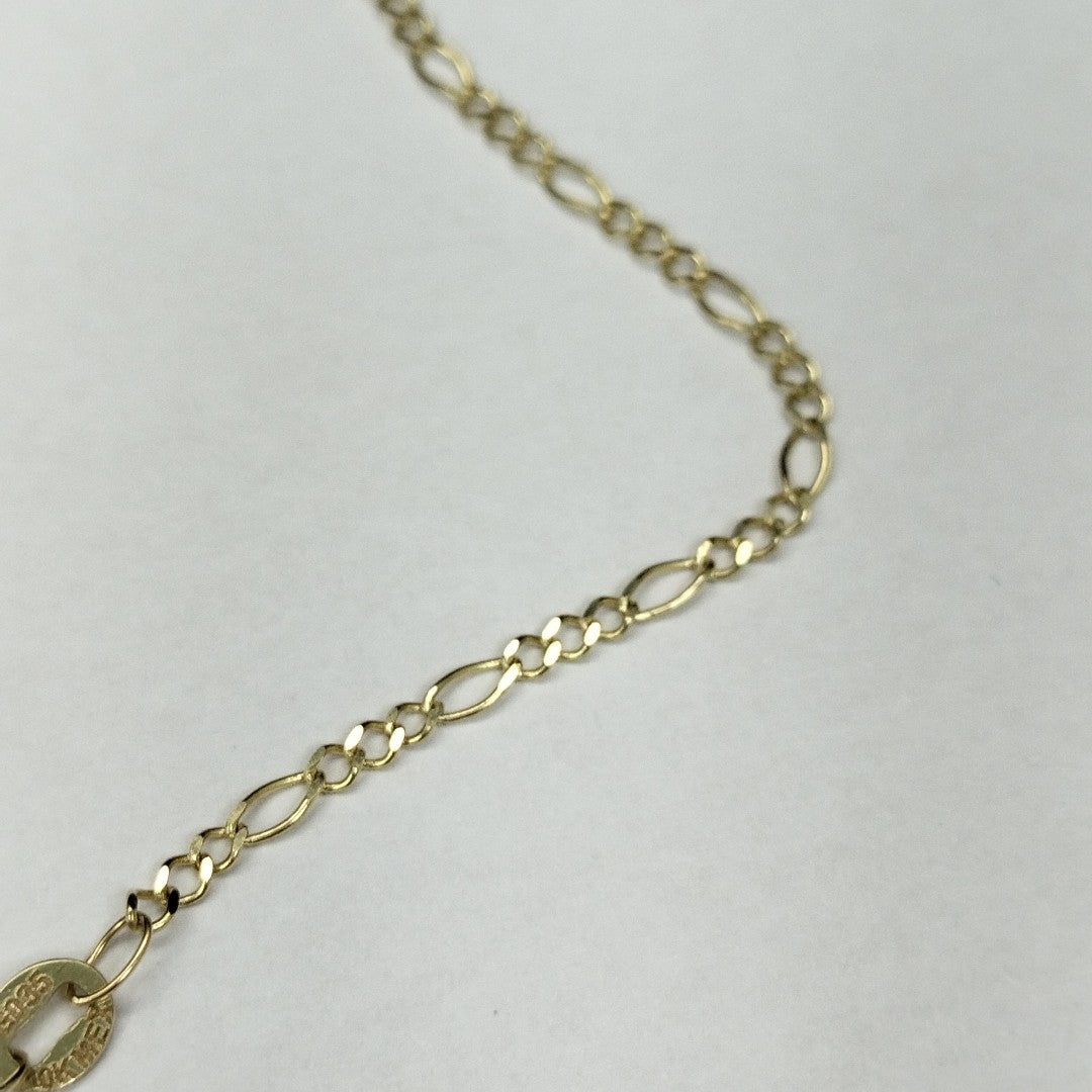 CADENA TEJIDO 3X1 14K 55 CM 2.3 GR (NUEVO)