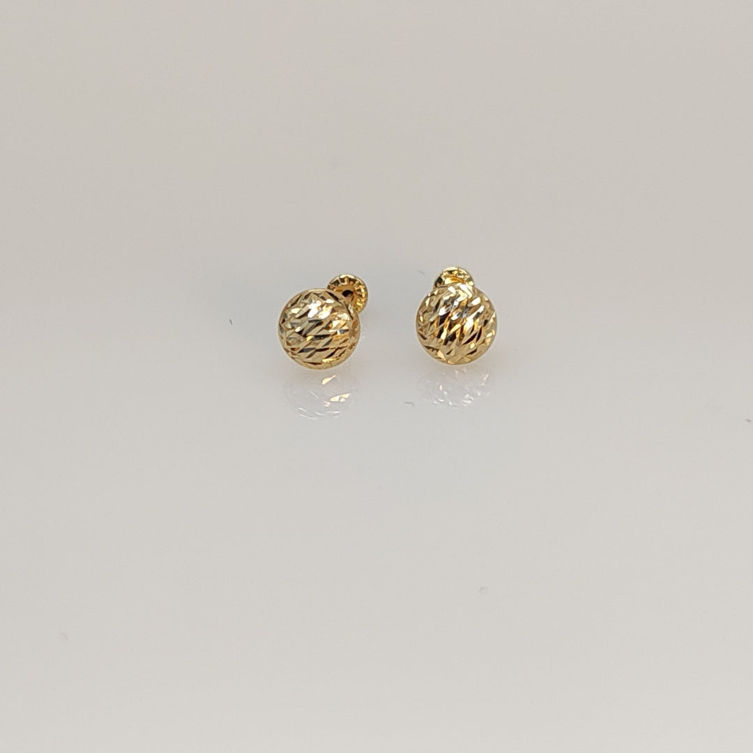 BROQUELES BROQUEL FIG LUNETA 14K 0.2268 GR (NUEVO)