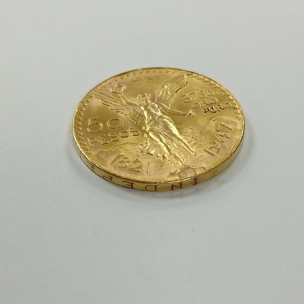 K1 41.6 GRMS 21 K IDENTIFICACIÓN MONEDA NOMINATIVA MONEDAS PESOS 50 PESOS (SEMINUEVO)