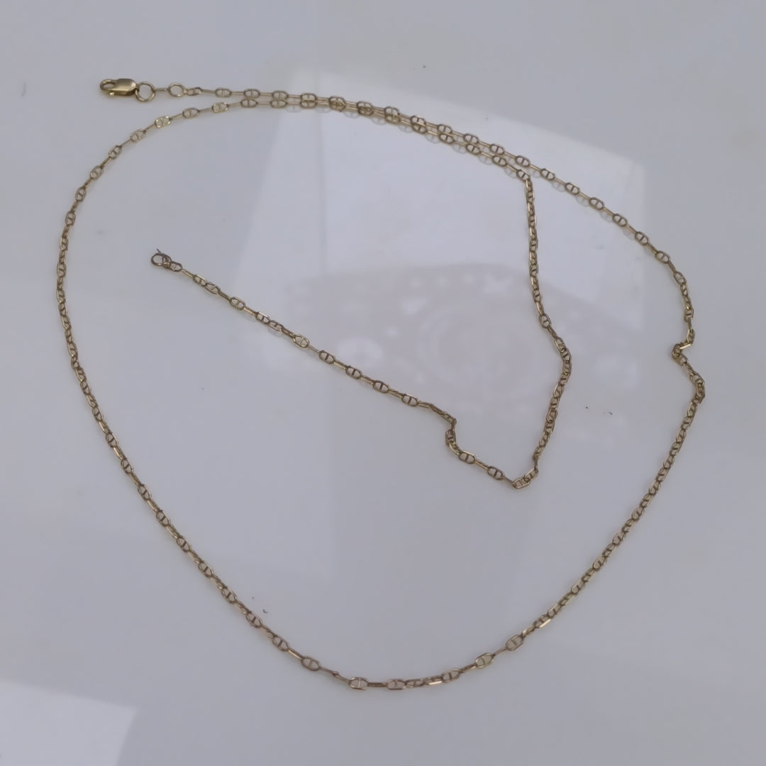 CADENA ORO 14 K 3.5 GRMS (SEMINUEVO)