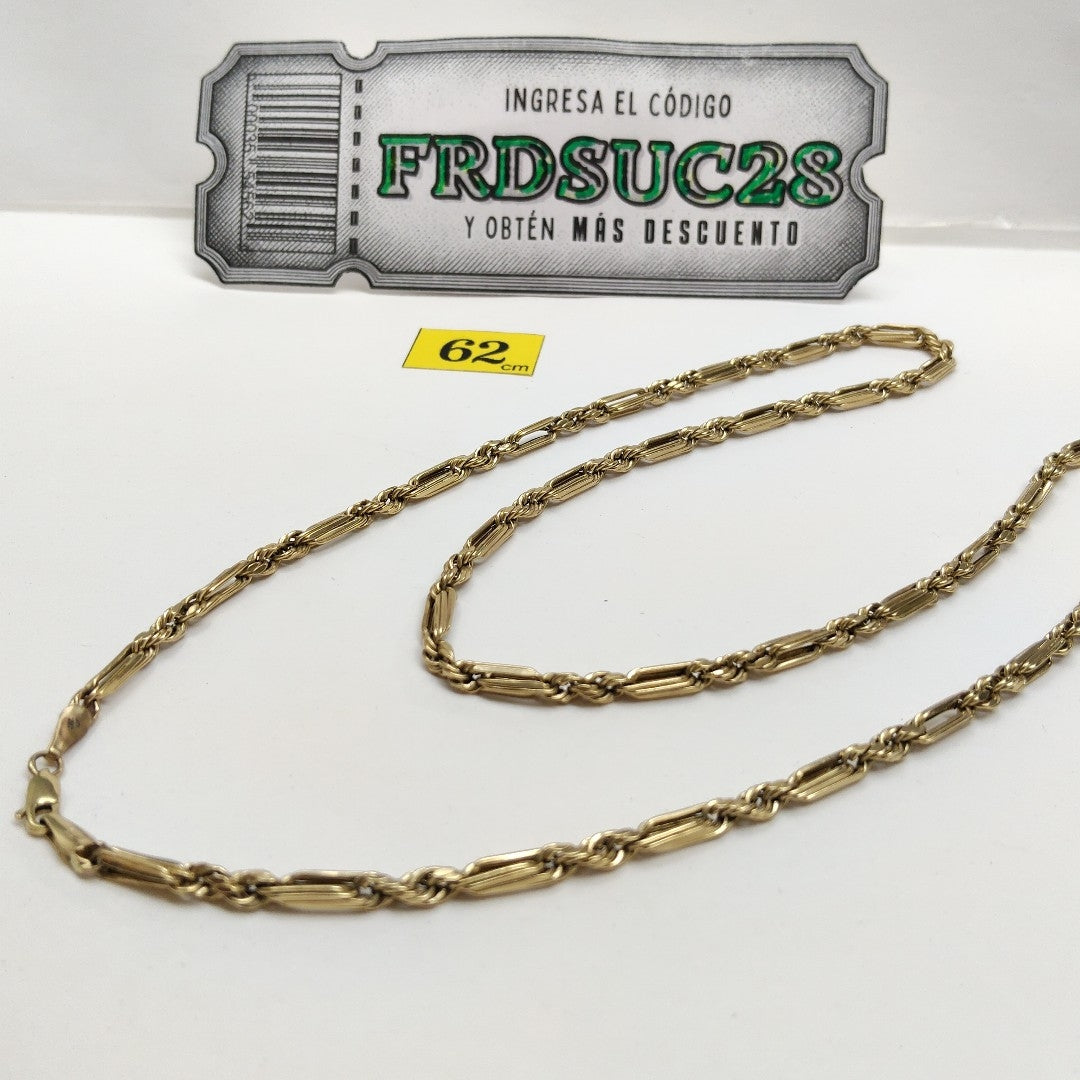 CADENA ORO 10 K 8.6 GRMS (SEMINUEVO)