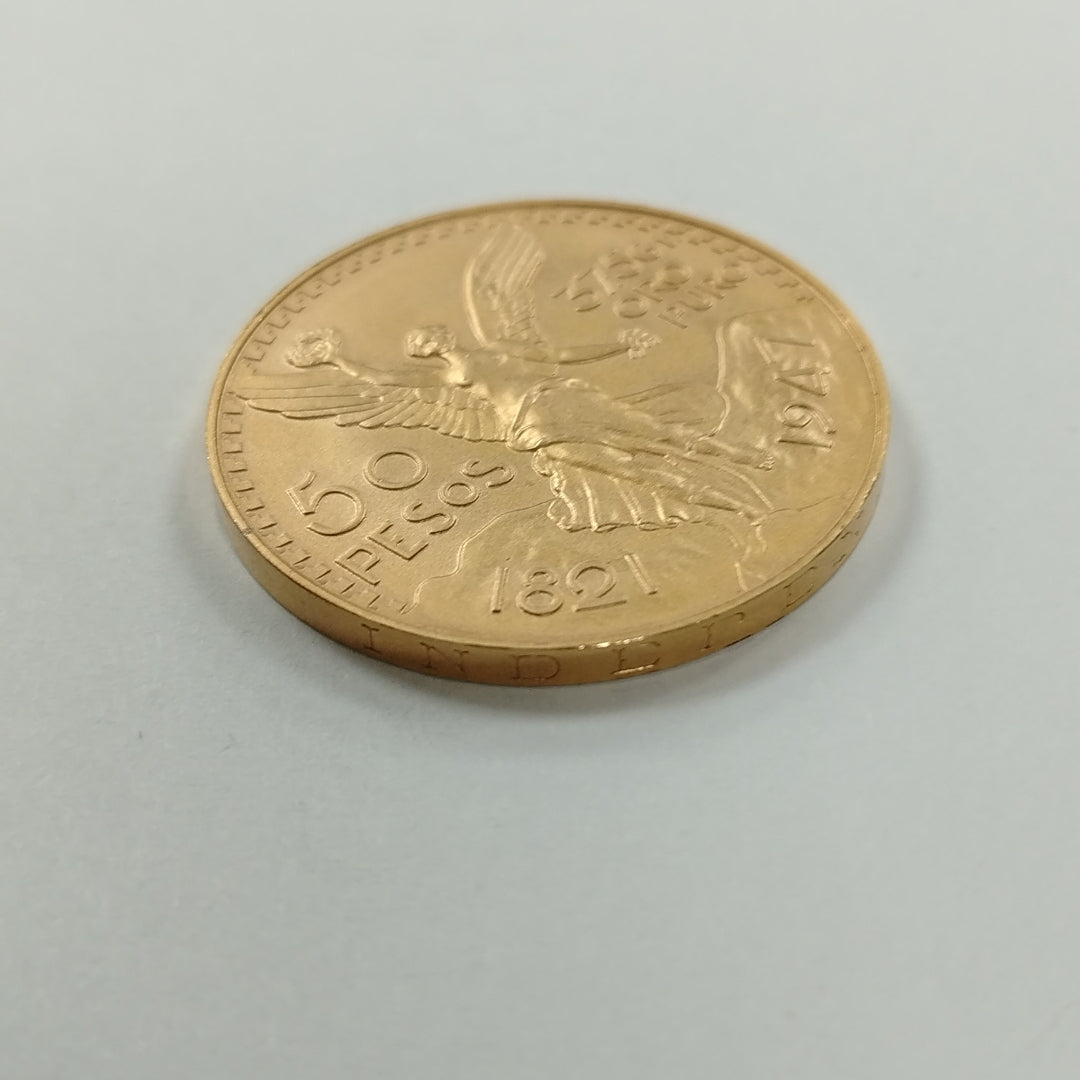 K1 41.6 GRMS 21 K IDENTIFICACIÓN MONEDA NOMINATIVA MONEDAS PESOS 50 PESOS (SEMINUEVO)
