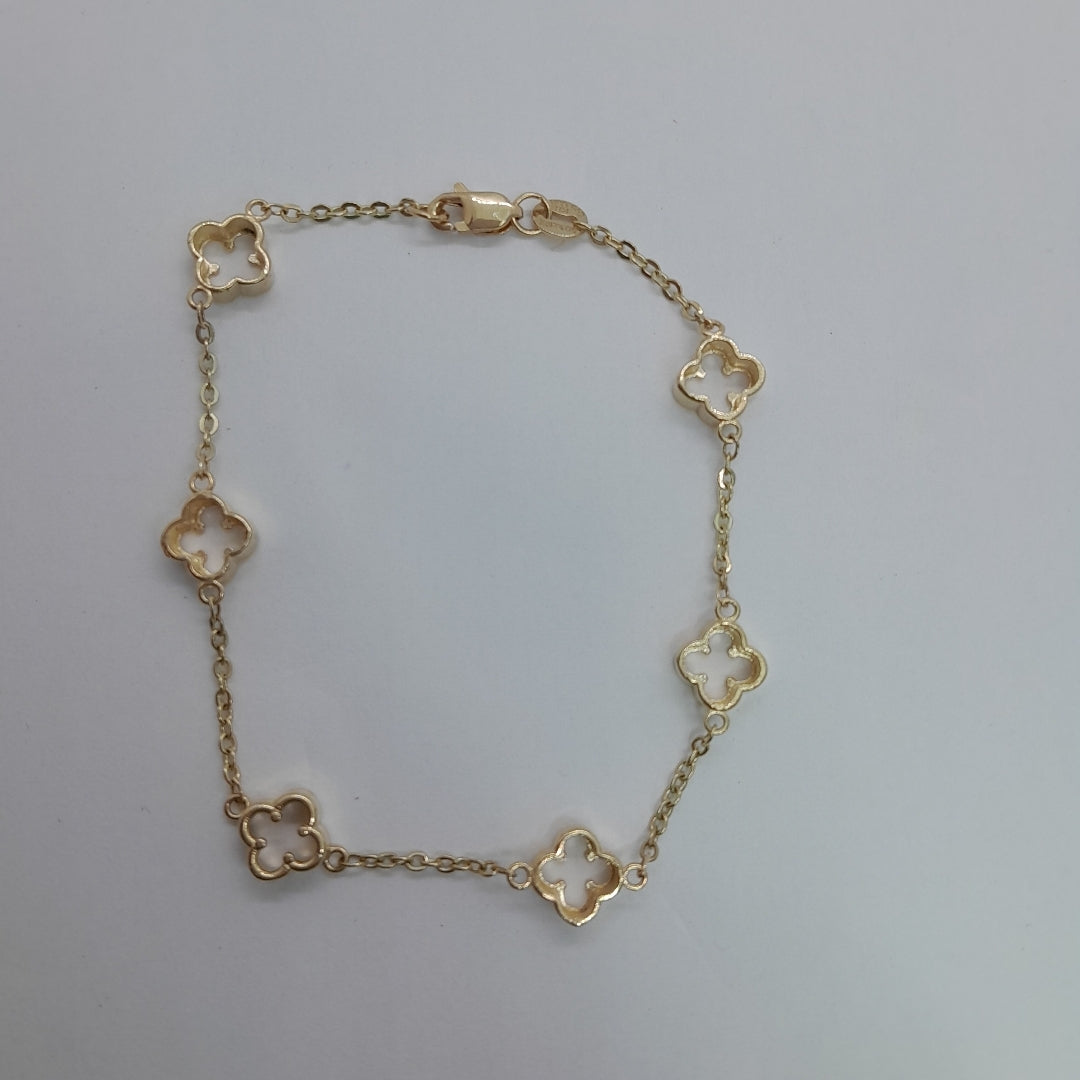 PULSERA ESPECIAL 14K 18 CM 4.4 GR (NUEVO)