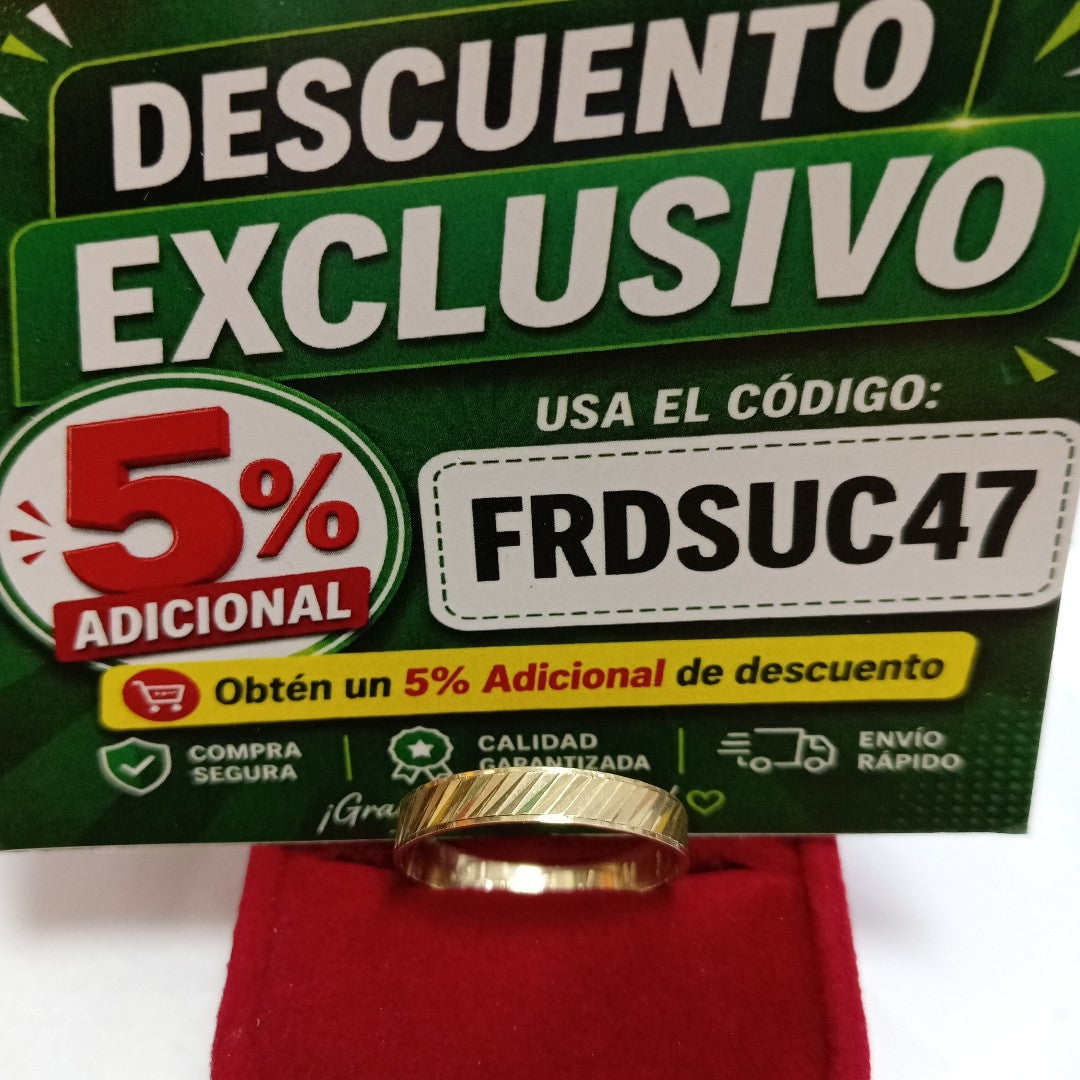ARGOLLA ORO 10 K 1,70 GRMS (SEMINUEVO)