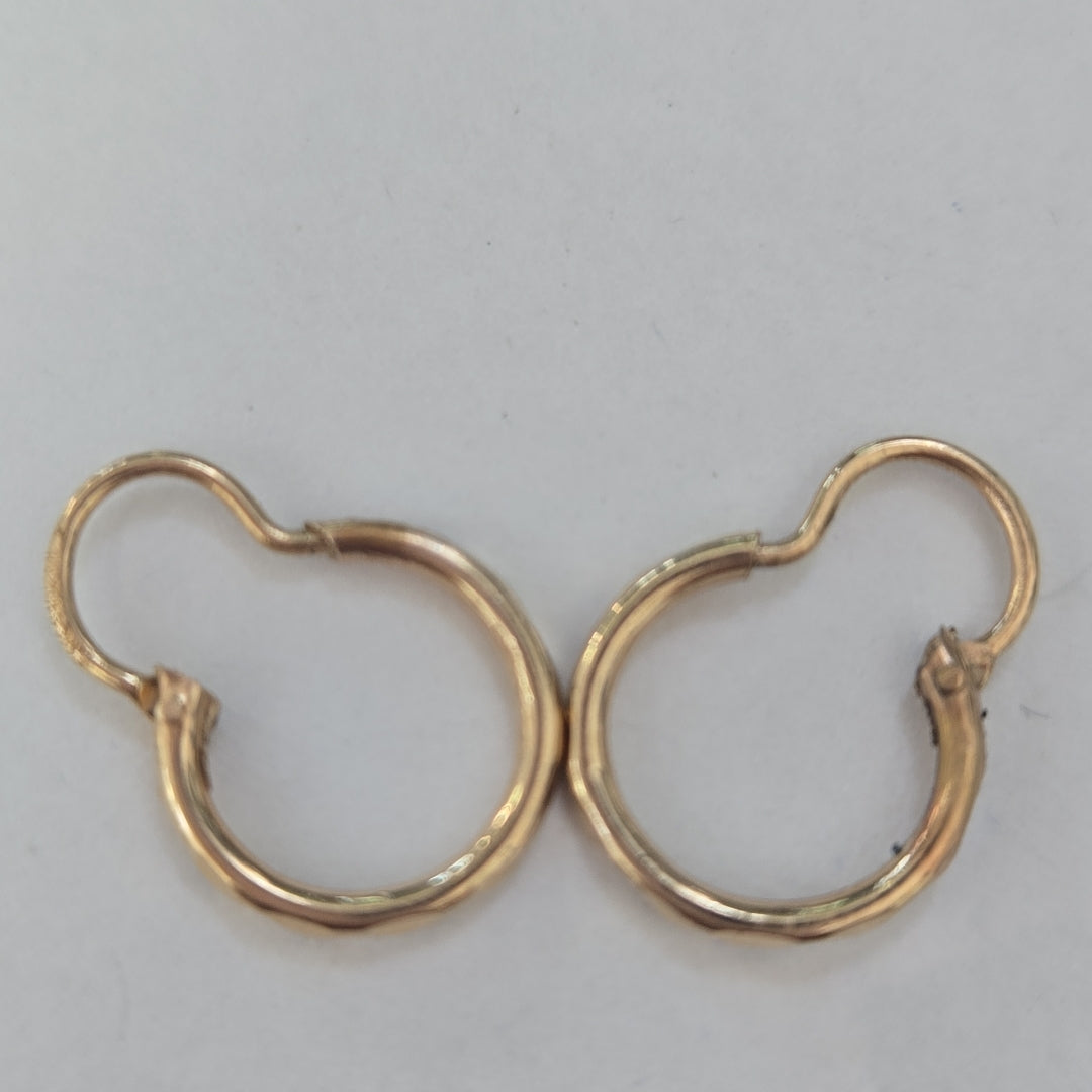 ARRACADAS PAR ORO 10 K 0.6 GRMS (SEMINUEVO)