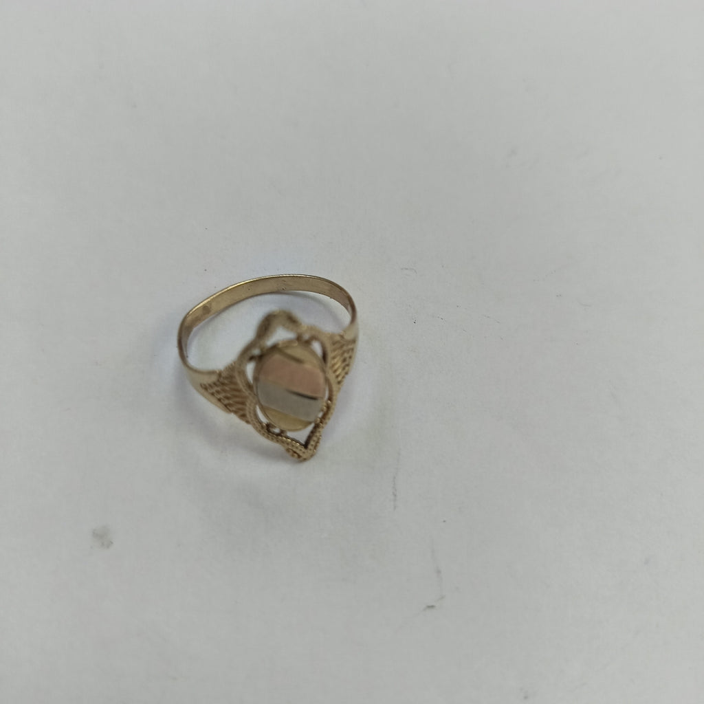 ANILLITO ORO COMBINADO 10 K 2 GRMS (SEMINUEVO)