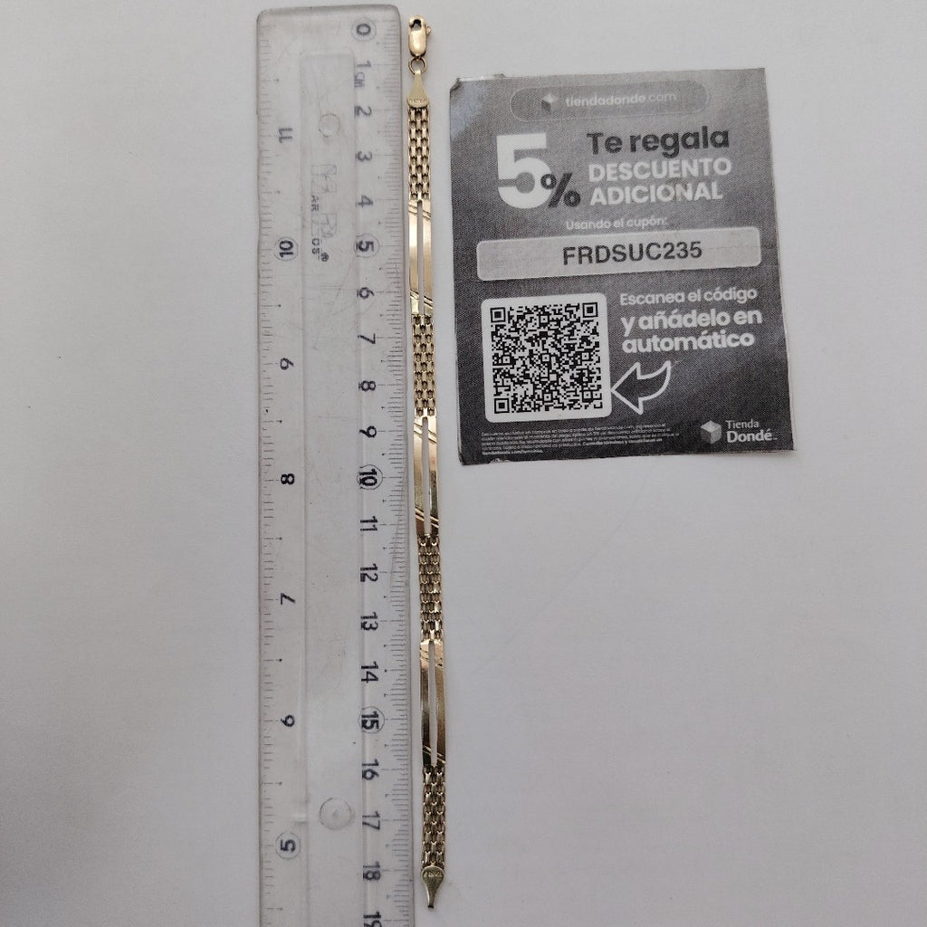 PULSERA ORO 10 K 4.4 GRMS (SEMINUEVO)