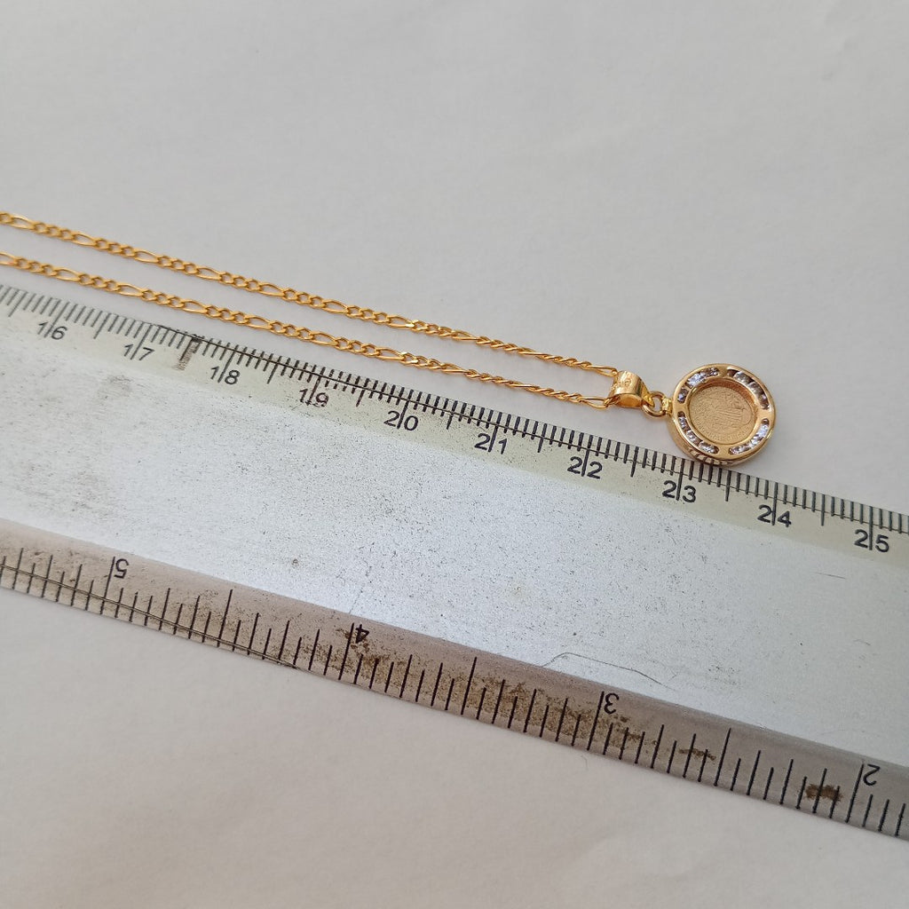 CADENA, DIJE ORO 14 K 2.2 GRMS (SEMINUEVO)