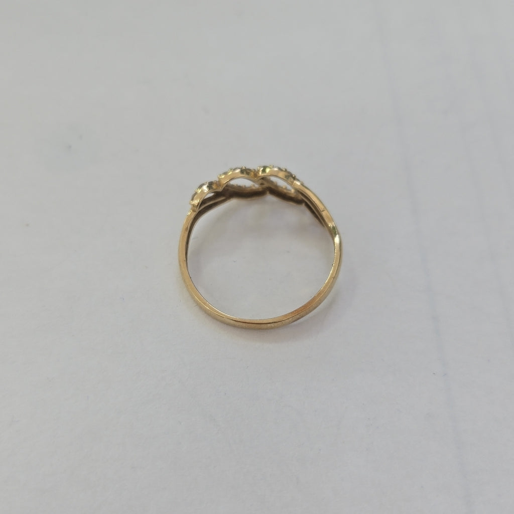 ANILLO ORO 10 K 1,60 GRMS (SEMINUEVO)