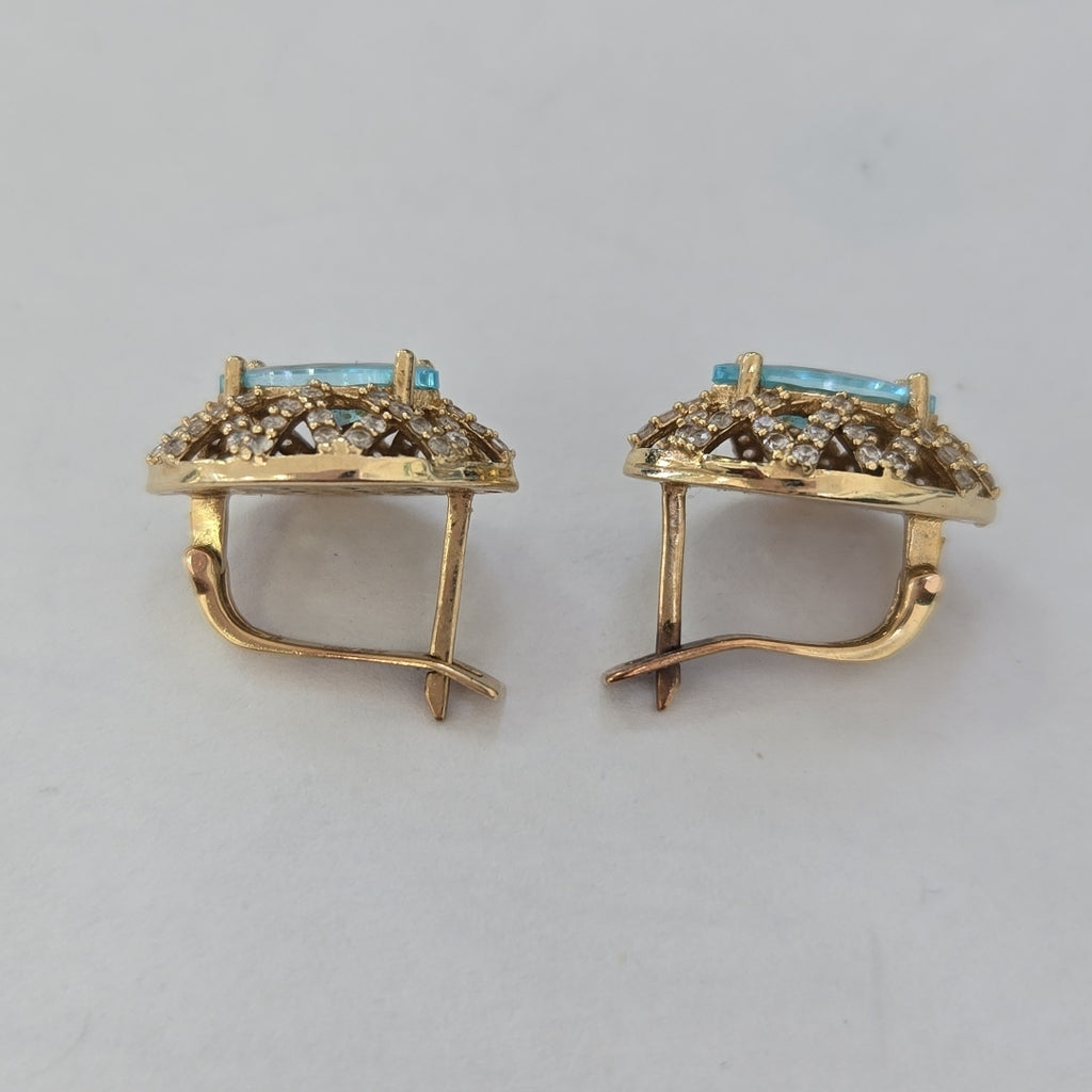 ARETES PAR ORO 10 K 4,50 GRMS (SEMINUEVO)