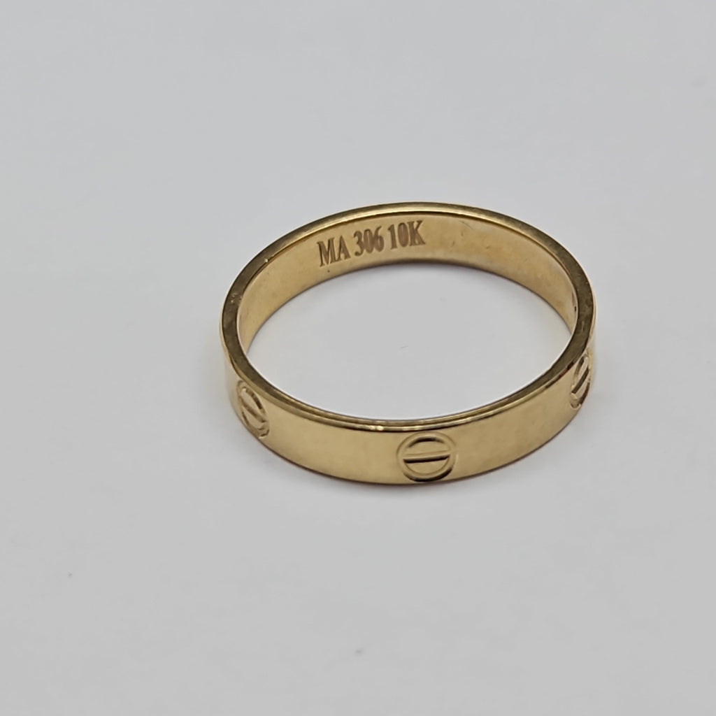 ARGOLLA ORO 10 K 1.7 GRMS (SEMINUEVO)