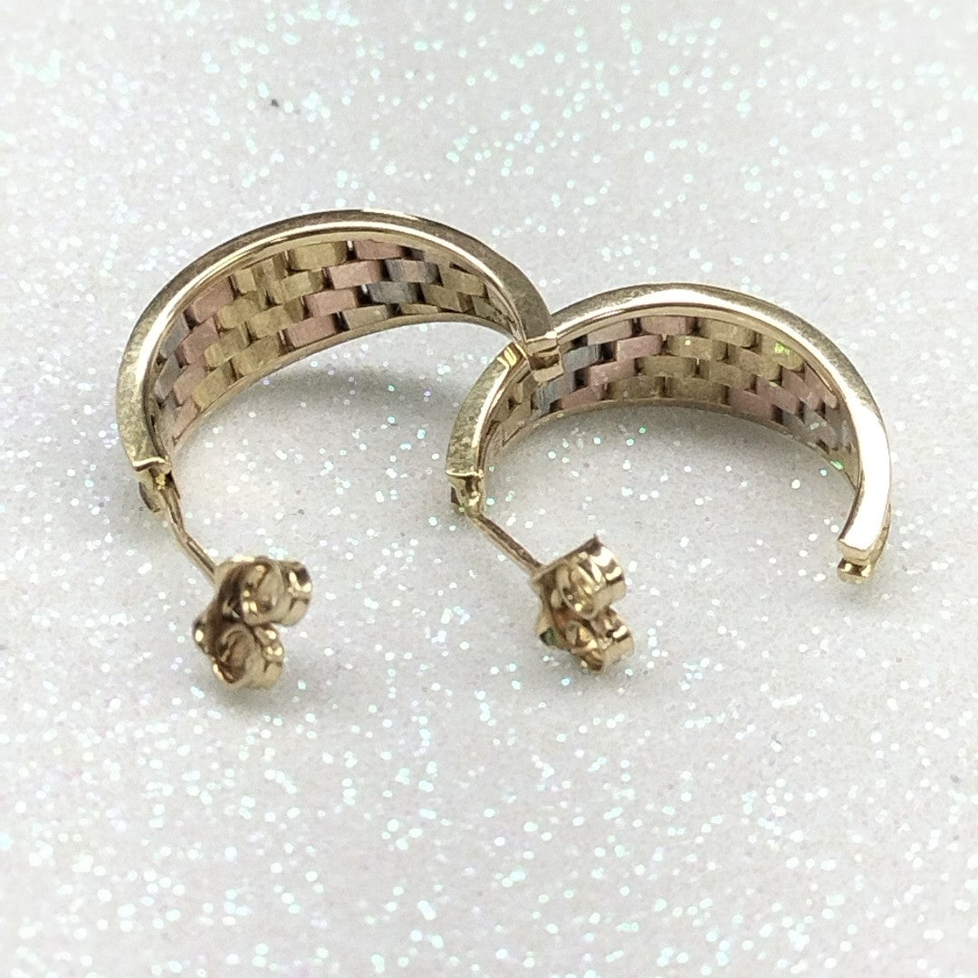 ARRACADAS PAR ORO 14 K 5.2 GRMS (SEMINUEVO)