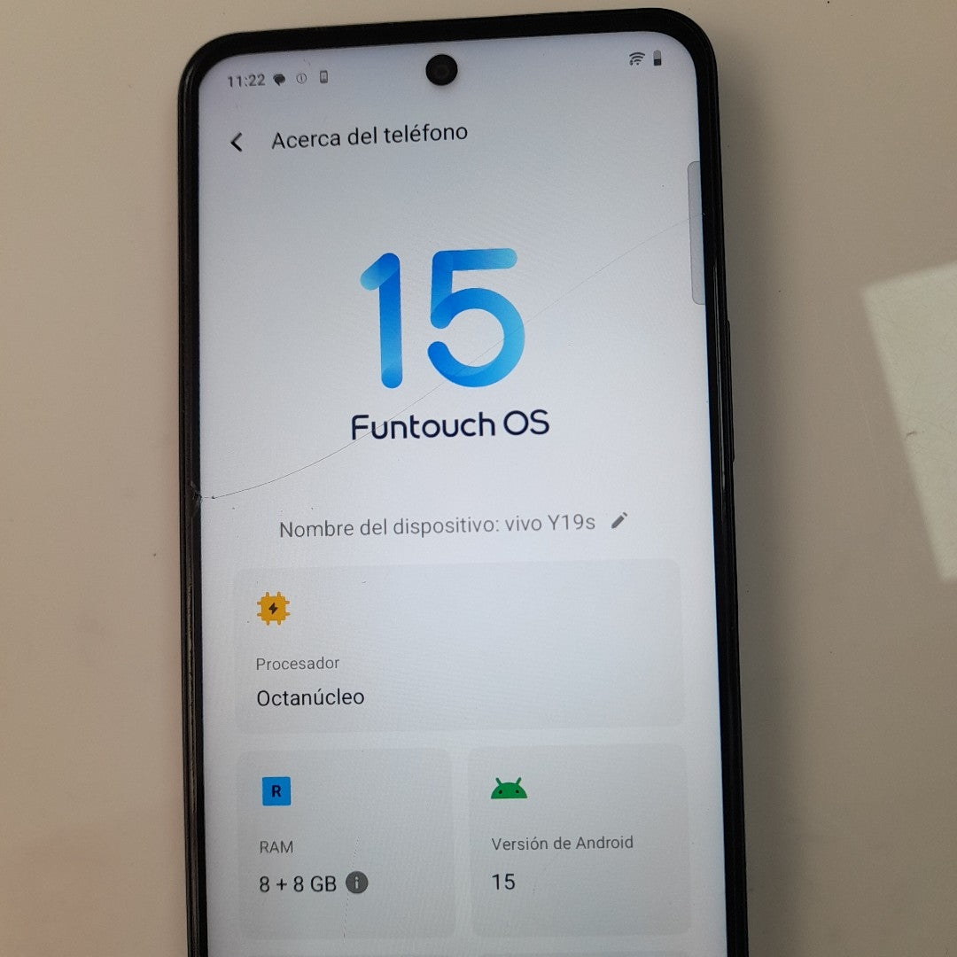 CELULAR VIVO Y19S V2419 (2024) 256 GB 8 GB RAM