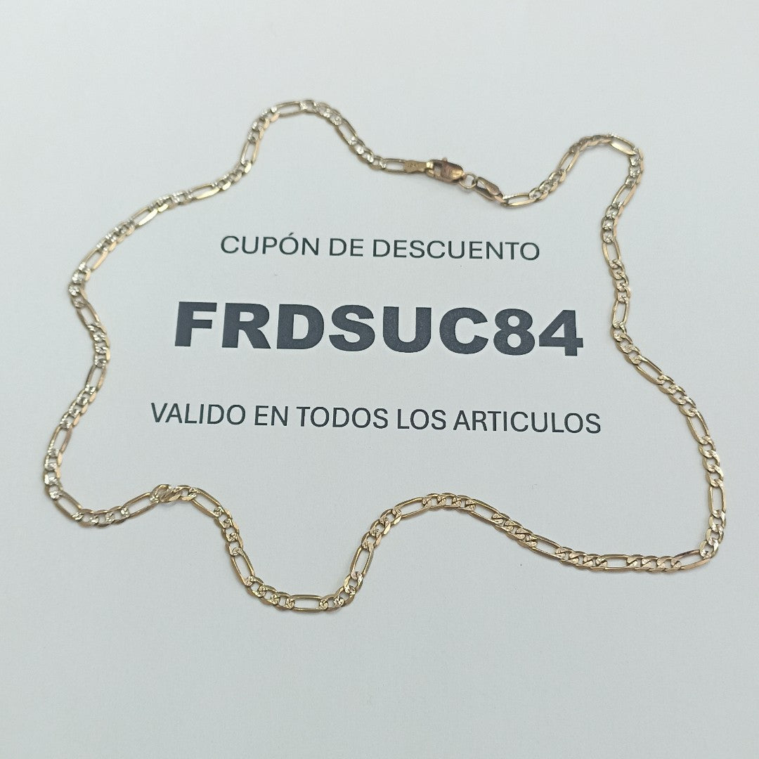 CADENA ORO 10 K 4.9 GRMS (SEMINUEVO)