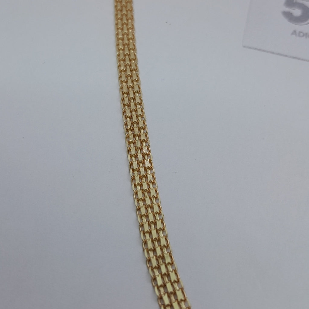 CADENA ESPECIAL 14K 50 CM 11.6 GR (NUEVO)