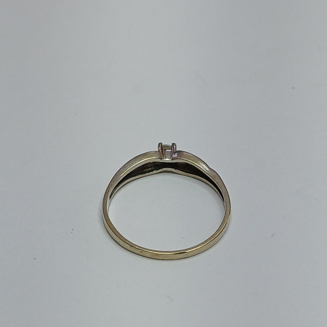 ANILLITO ORO BLANCO 14 K 1,70 GRMS (SEMINUEVO)