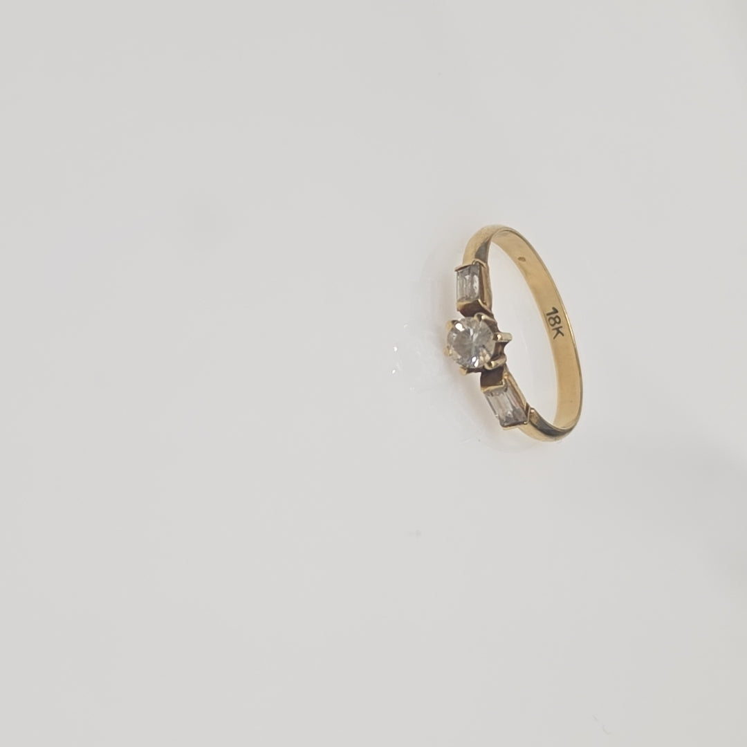 ANILLITO ORO 18 K 1,70 GRMS (SEMINUEVO)