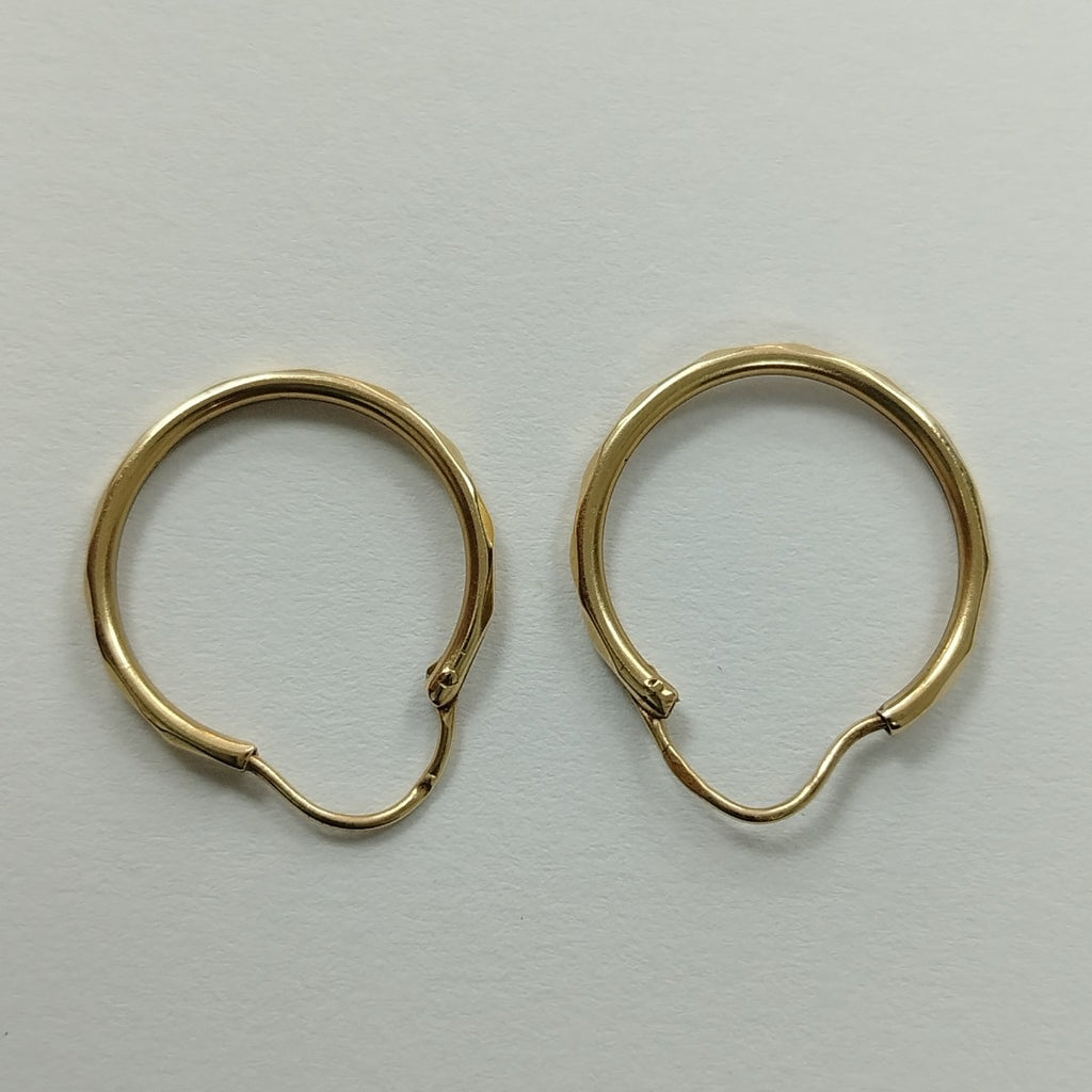 ARRACADAS PAR ORO 14 K 1.1 GRMS (SEMINUEVO)