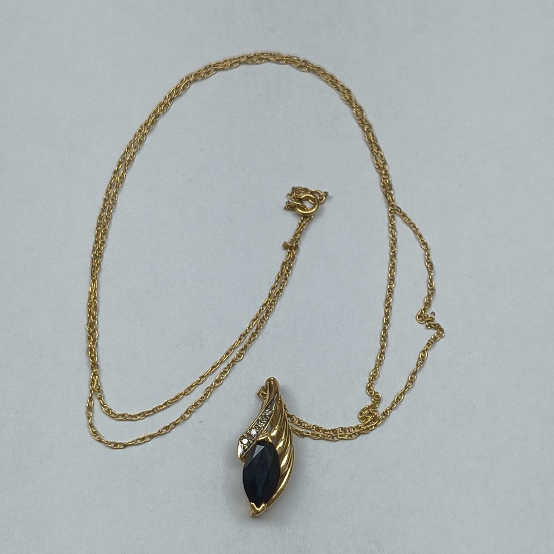 CADENA, DIJE ORO 14 K 2.5 GRMS (SEMINUEVO)