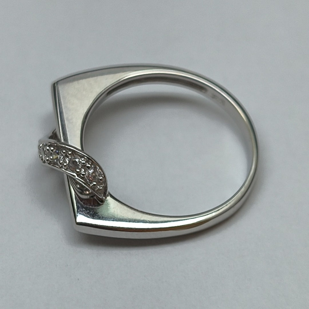 ANILLITO ORO BLANCO 14 K 3.3 GRMS (SEMINUEVO)