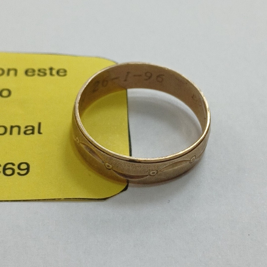 ARGOLLA ORO 10 K 2,10 GRMS (SEMINUEVO)