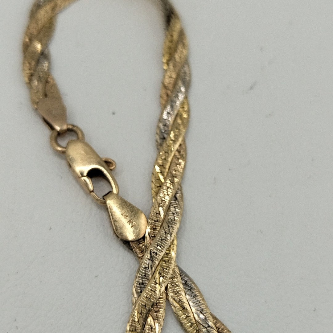 PULSERA ORO 14 K 3.5 GRMS (SEMINUEVO)