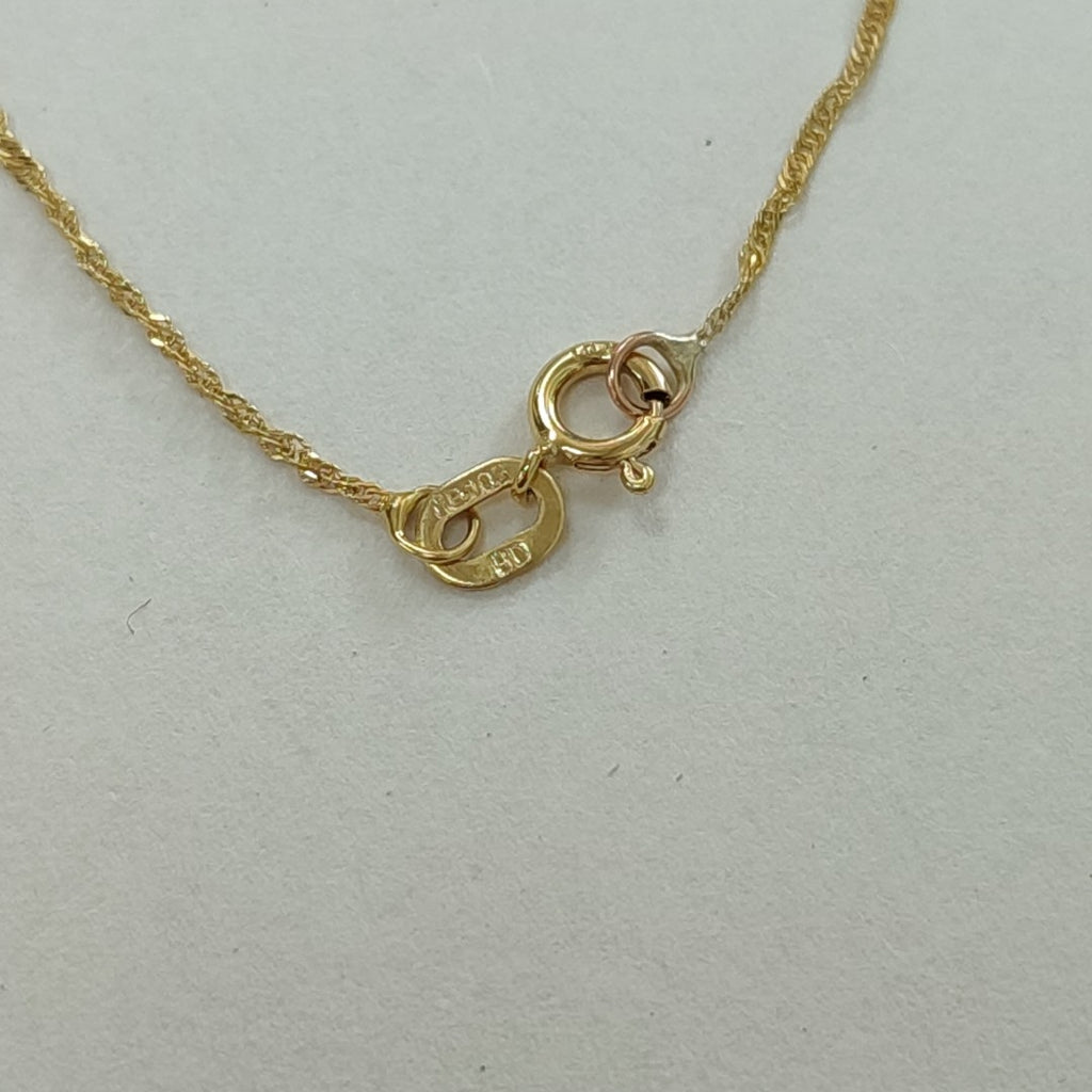 GARGANTILLA ORO 10 K 0.9 GRMS (SEMINUEVO)
