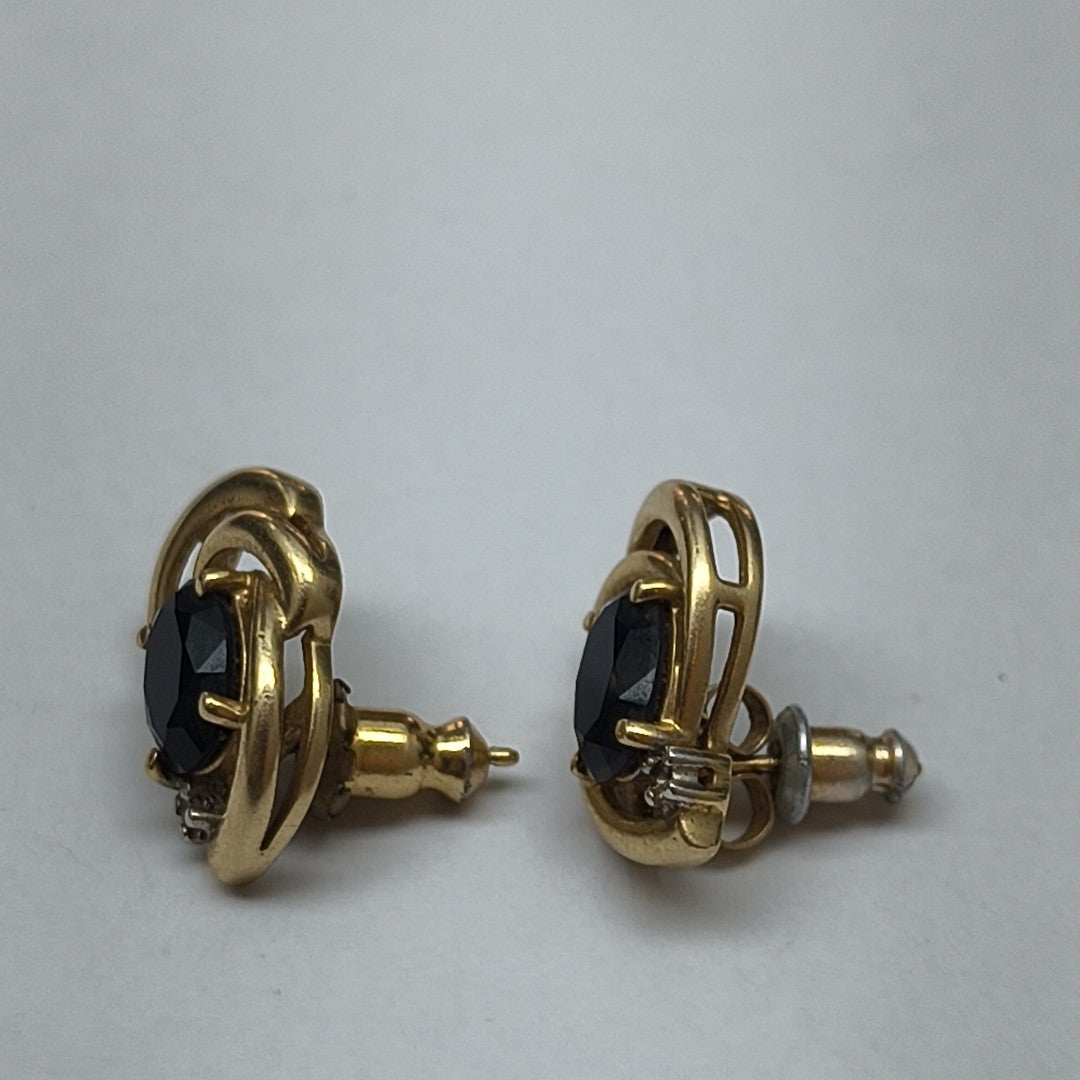 ARETES PAR ORO 14 K 3.6 GRMS (SEMINUEVO)